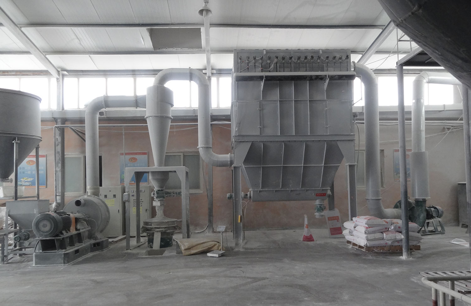 CR1000 superfine impact mill project for aluminum hydroxide in Shandong China