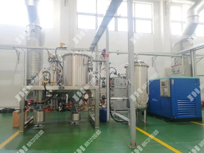 Silicon-carbon anode nitrogen-protected jet mill project equipment