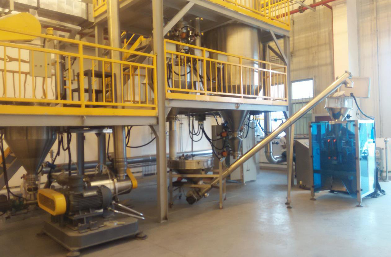 Argon closed circuit impact mill project for synthetic tin powder in Shanxi China