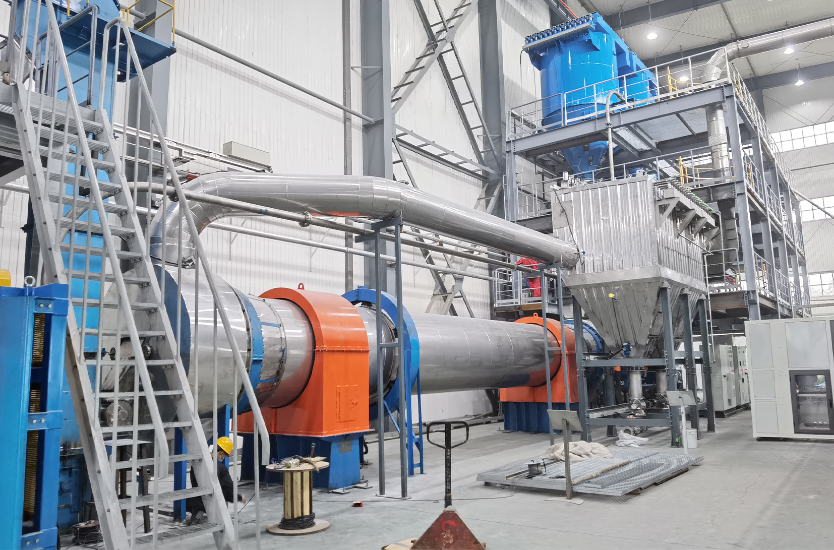 Pyrolysis carbon black grinding and granulation line in Anhui China