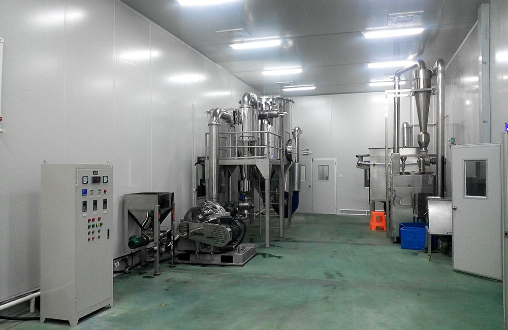 CR600 impact mill project for chicken and beef powder in Hunan China