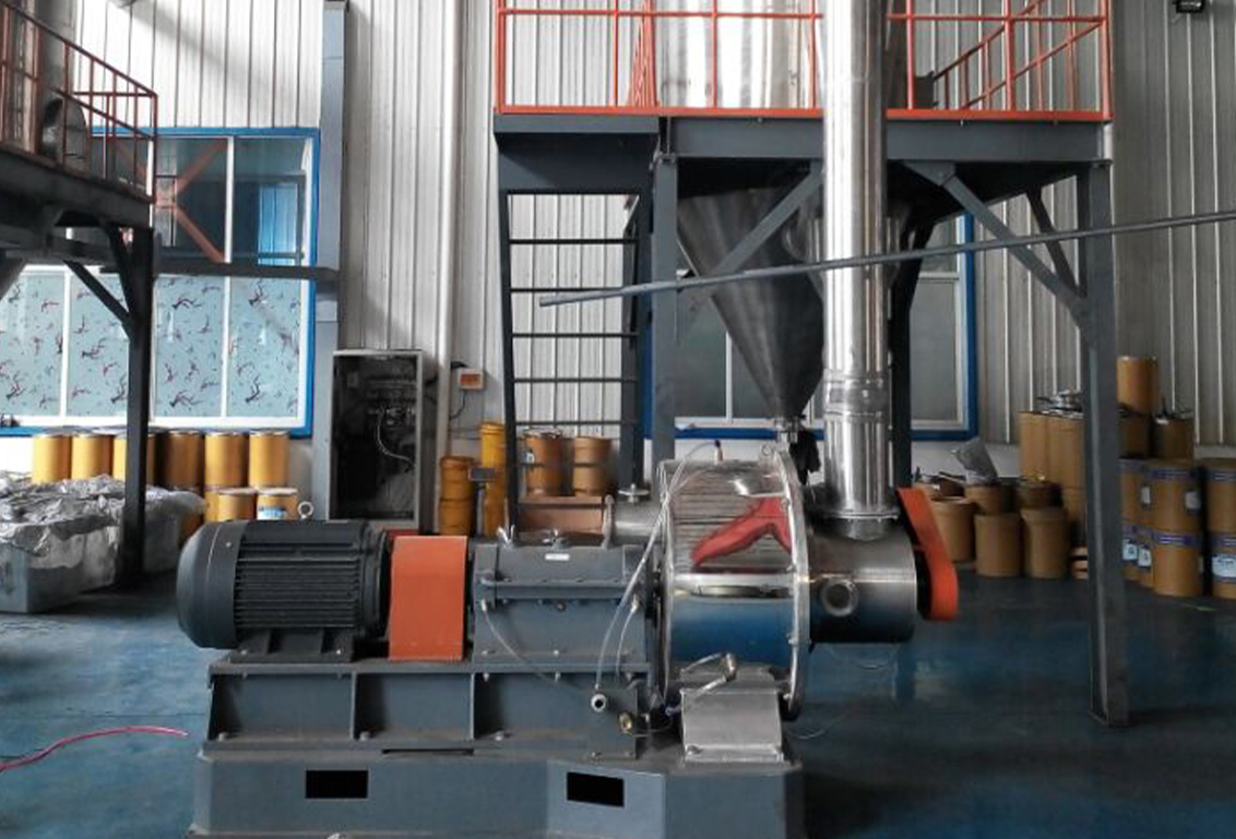CR800 impact mill project for honeycomb catalyst in Jiangxi China