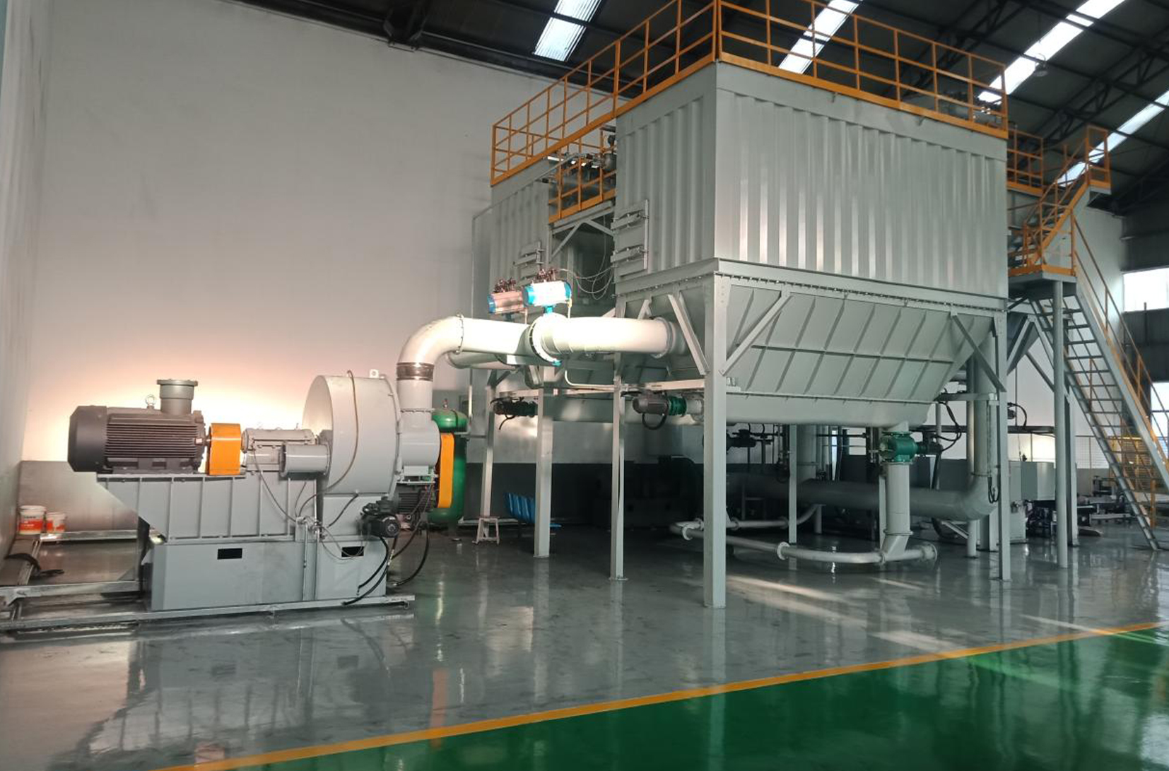 Pyrolysis carbon black deep processing line in Shandong China